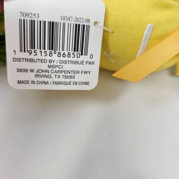 5 Fabric Carrots, Assorted Sizes, Yellow and Paisley Spring and Easter Decor - Picture 5 of 8